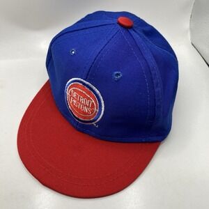 Detroit Pistons Infant Hat Adjustable Baseball Hat Blue Cleaned NBA SEE PICS